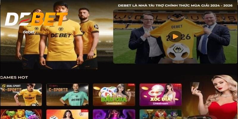 DEBET 12 Giới thiệu nhà cái Debet